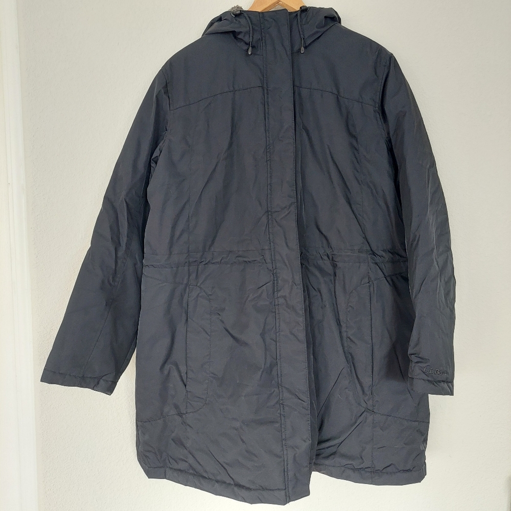 L.L Bean Winter Warmer Sherpa Lined Coat Size 1X